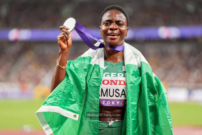 Tobi Amusan Bags Silver At Tokyo World Championships